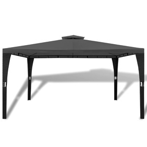 Diverse Hardware, Gartenpavillon mit Dach 3 x 4 m Dunkelgrau, vidaXL Gartenpavillon mit Dach 3 x 4 m Dunkelgrau