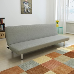 Diverse Hardware, Dunkelgraues Bettsofa, vidaXL Schlafsofa Grau Polyester