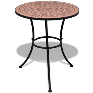 Diverse Hardware, Mosaiktisch 60 cm Terrakotta