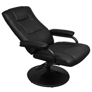 Diverse Hardware, TV-Sessel mit Fusshocker Kunstleder Schwarz