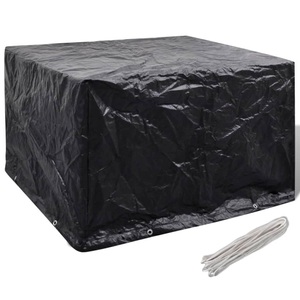 vidaXL, vidaXL Gartenmöbel-Abdeckung 8 Ösen 135x135x90 cm, vidaXL Gartenmöbel-Abdeckung 8 Ösen 135x135x90 cm