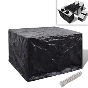 vidaXL, vidaXL Gartenmöbel-Abdeckung 8 Ösen 113x113x73 cm, vidaXL Gartenmöbel-Abdeckung 8 Ösen 113x113x73 cm