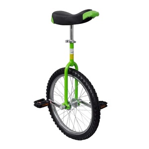 vidaXL, vidaXL Einrad 20 Zoll Einstellbar Grün, vidaXL Einrad Verstellbar Grün 20 Zoll