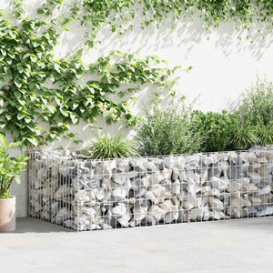 vidaXL, vidaXL Pflanzkübel Steinkorb 180×90×50 cm, vidaXL Pflanzkübel Steinkorb 180×90×50 cm