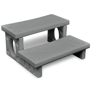 Diverse Hardware, Graue Spa-Treppe, vidaXL Graue Spa-Treppe