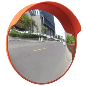 Diverse Hardware, Verkehrsspiegel Konvex PC-Kunststoff Orange 45 cm Outdoor, vidaXL Verkehrsspiegel Konvex PC-Kunststoff Orange 45 cm Outdoor