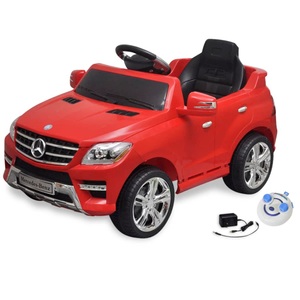 vidaXL, vidaXL Elektroauto Ride-on Mercedes Benz ML350 Rot 6 V mit Fernbedienung, 