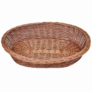 Diverse Hardware, Weide Hundekorb/Tierbett Katzenbett Hundebett Natur 90 cm, vidaXL Hundebett aus Weide Natur 90 cm
