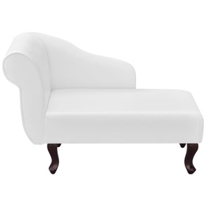 Diverse Hardware, Chaiselongue Kunstleder Weiss, vidaXL Chaiselongue Weiß Kunstleder