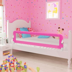 Diverse Hardware, Kleinkind Sicherheit Bettgitter 150 x 42 cm Rosa, vidaXL Kleinkind Sicherheit Bettgitter 150x42 cm Rosa