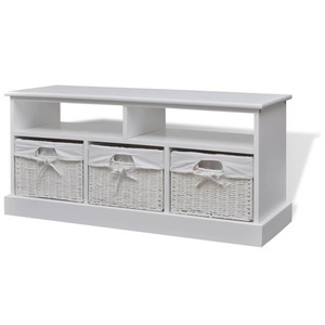 Diverse Hardware, Truhenbank Ablagebank Sitzbank Aarau weiss, vidaXL Truhenbank Ablagebank Sitzbank Aarau weiß