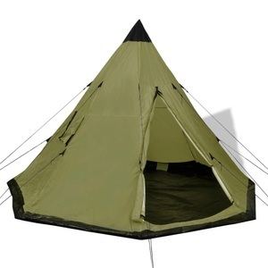 vidaXL, vidaXL 4-Personen-Zelt Grün, vidaXL 4-Personen-Zelt Grün