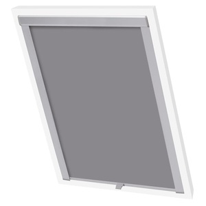 Diverse Hardware, Verdunkelungsrollo Grau S08/608, vidaXL Verdunkelungsrollo Grau S08/608