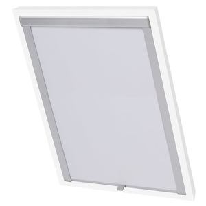 Diverse Hardware, Verdunkelungsrollo Weiss U08/808, vidaXL Verdunkelungsrollo Weiß U08/808