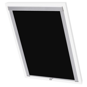 Diverse Hardware, Verdunkelungsrollo Schwarz 104, vidaXL Verdunkelungsrollo Schwarz 104