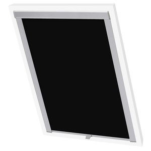 Diverse Hardware, Verdunkelungsrollo Schwarz C04, vidaXL Verdunkelungsrollo Schwarz C04
