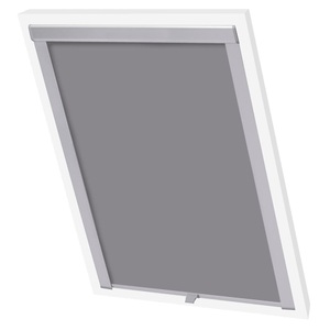 Diverse Hardware, Verdunkelungsrollo Grau 102, vidaXL Verdunkelungsrollo Grau 102