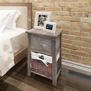 Diverse Hardware, Nachttische 2 Stk. Holz Braun, vidaXL Nachttische 2 Stk. Holz Braun