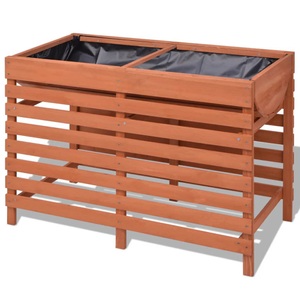 Diverse Hardware, Blumenkasten 100x50x71 cm Holz, vidaXL Blumenkasten 100x50x71 cm Holz