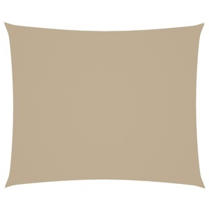 Diverse Hardware, Sonnensegel Oxford Gewebe Rechteckig 4 x 6 m Beige, vidaXL Sonnensegel Oxford-Gewebe Rechteckig 4x6 m Beige