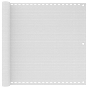 Diverse Hardware, Balkonsichtschutz HDPE 90x400 cm weiss