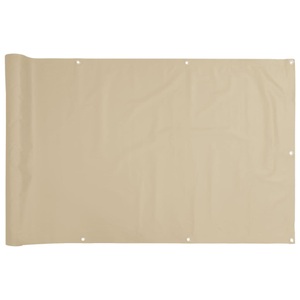 Diverse Hardware, Balkonsichtschutz Oxfordgewebe 75x600 cm Beige