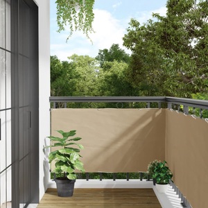 Diverse Hardware, Balkonsichtschutz Oxfordgewebe 75x600 cm Beige