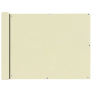 Diverse Hardware, Balkonsichtschutz Oxfordgewebe 90x400 cm Creme