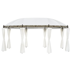 Diverse Hardware, Gartenpavillon Cremeweiss 530x350x265 cm