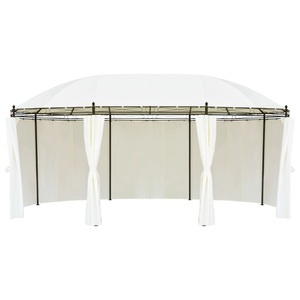 Diverse Hardware, Gartenpavillon Cremeweiss 530x350x265 cm