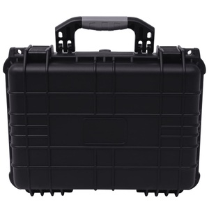 Diverse Hardware, Universalkoffer 40,6x33x17,4 cm Schwarz, vidaXL Gefahrgutkoffer Schwarz 40,6x33x17,4 cm
