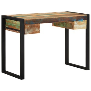 Diverse Hardware, Schreibtisch Recyceltes Massivholz, vidaXL Schreibtisch Altholz