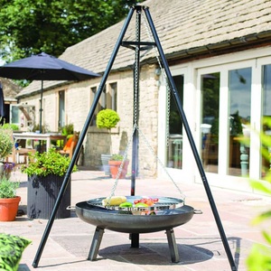 BBGRILL, BBGRILL Schwenkgrill Schwarz 172 cm BBQ TRIPOD, 