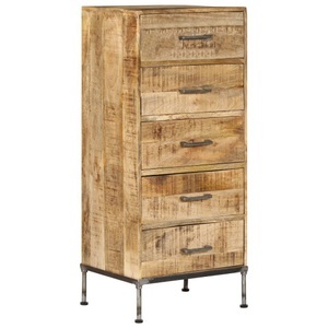 Diverse Hardware, Kommode 45 x 35 x 106 cm Mango-Massivholz, vidaXL Kommode 45x35x106 cm Massivholz Mango