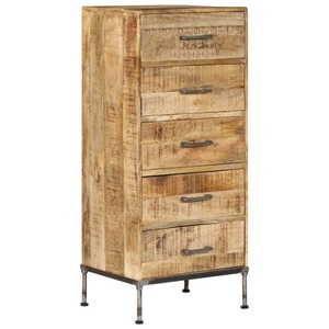Diverse Hardware, Kommode 45 x 35 x 106 cm Mango-Massivholz, vidaXL Kommode 45x35x106 cm Massivholz Mango