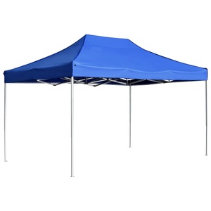 Diverse Hardware, Profi-Partyzelt Faltbar Aluminium 4,5x3 m Blau