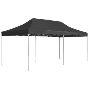 Diverse Hardware, Profi-Partyzelt Faltbar Aluminium 6x3 m Anthrazit