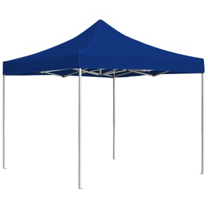 Diverse Hardware, Profi-Partyzelt Faltbar Aluminium 3x3 m Blau, vidaXL Profi-Partyzelt Faltbar Aluminium 3x3 m Blau