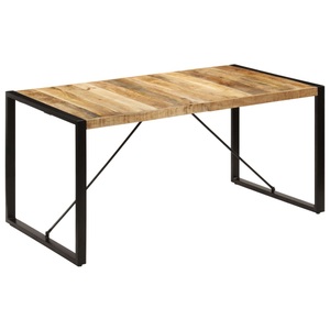Diverse Hardware, Esstisch 160 x 80 x 75 cm Mangoholz Massiv, vidaXL Esstisch 160x80x75 cm Massivholz Mango