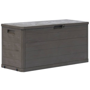 Diverse Hardware, Garten-Aufbewahrungsbox 280 L Braun, vidaXL Garten-Aufbewahrungsbox 280 L Braun