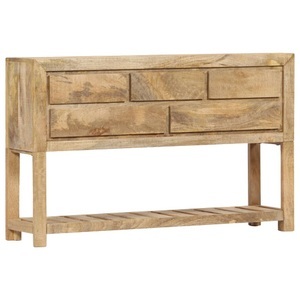 Sideboard 120 x 30 x 75 cm Massivholz Mango