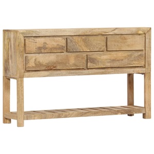 Diverse Hardware, Sideboard 120 x 30 x 75 cm Massivholz Mango