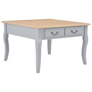 Diverse Hardware, Couchtisch Grau 80 x 80 x 50 cm Holz, vidaXL Couchtisch Grau 80 x 80 x 50 cm Holz
