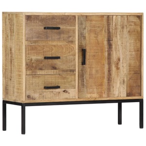 Sideboard 88 x 30 x 71 cm Massivholz Mango