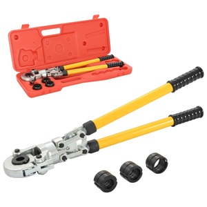 Diverse Hardware, Hydraulische Crimpzange V-Form 16-20-26-32 mm, vidaXL Hydraulische Crimpzange 16-20-26-32 mm
