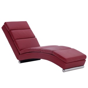 Diverse Hardware, Chaiselongue Weinrot Kunstleder, vidaXL Chaiselongue Weinrot Kunstleder