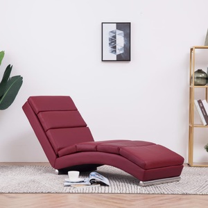 Diverse Hardware, Chaiselongue Weinrot Kunstleder, vidaXL Chaiselongue Weinrot Kunstleder