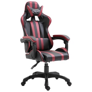 Diverse Hardware, Gaming-Stuhl Weinrot Kunstleder