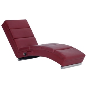 Diverse Hardware, Massage Chaiselongue Weinrot Kunstleder, vidaXL Massage-Chaiselongue Weinrot Kunstleder