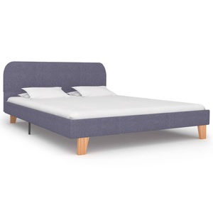 Diverse Hardware, Bettgestell Hellgrau Stoff 140x200 cm, vidaXL Bettgestell Hellgrau Stoff 140x200 cm